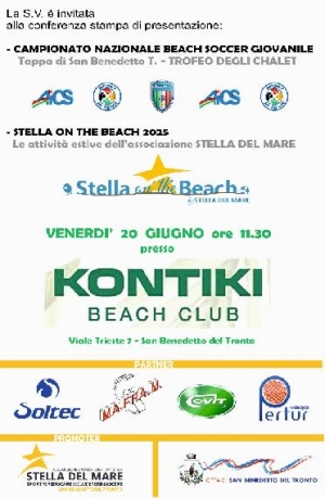 Presentazione TROFEO DEGLI CHALET 2025 presso KONTIKI BEACH CLUB