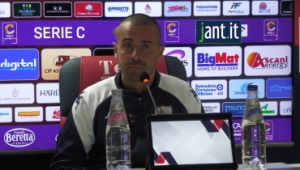 CONFERENZA STAMPA  PRE GARA DI SAMB vs GUBBIO DI MISTER  FILIPPO D'ALESIO