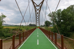 Ascoli Piceno - Il territorio sempre pi&ugrave; ciclabile, aperto il nuovo tratto sul torrente Lama