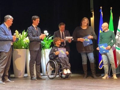 Giornata delle Marche: i 6 atleti regionali del Comitato paralimpico italiano a Parigi 2024 premiati da Acquaroli