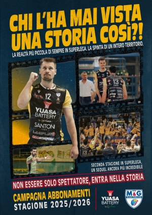 &ldquo;Chi l&rsquo;ha mai vista una storia cos&igrave;?!&rdquo;: due giganti come Federico Buffa e Dragan Stankovic aprono la campagna abbonamenti della Yuasa Battery