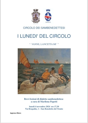 Il Circolo dei Sambenedettesi vi attende con i Luned&igrave; del Circolo