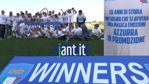 Stasera c&rsquo;&egrave; Mondo Calcio in diretta su Jant: ospite il presidente dell&rsquo;Azzurra Sbt Talamonti per celebrare la promozione