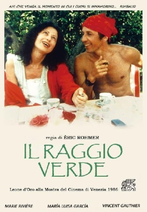 Cineforum Sbt Buster Keaton: mercoled&igrave; 16 luglio proiezione del film IL RAGGIO VERDE di &Eacute;ric Rohmer