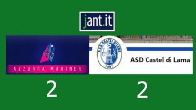Azzurra Mariner vs Castel di Lama  2-2
