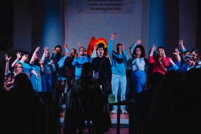 Heather Parisi ad Ascoli Piceno per Choreofonie, spettacolo di voci che danzano