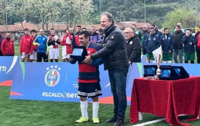 CALCIO PARALIMPICO:  PREMIO FAIR PLAY PER I RAGAZZI DELLA STELLA DEL MARE SAN BENEDETTO
