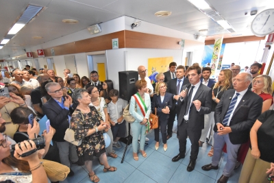 INAUGURATI IL SERVIZIO DI PEDIATRIA H24 E LE NUOVE APPARECCHIATURE DI DIAGNOSTICA PER IMMAGINI ALL&rsquo;OSPEDALE &ldquo;ENGLES PROFILI&rdquo; DI FABRIANO