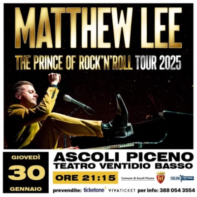 The Prince of Rock’n’Roll Tour MATTHEW LEE