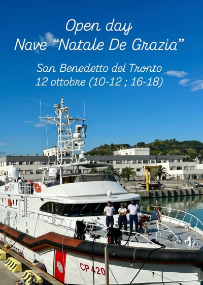 Nave “NATALE DE GRAZIA” fa tappa a San Benedetto del Tronto