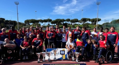 Anthropos Campione d’Italia di atletica paralimpica