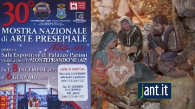 MOSTRA NAZIONALE DI ARTE PRESEPIALE A  MONTEPRANDONE EDIZIONE 2025
