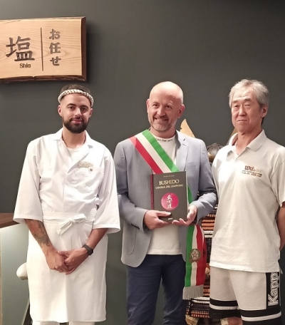 Un ponte tra Oriente e Occidente a Colli del Tronto. Incontro storico al ristorante Shio Omakase
