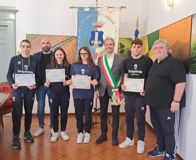 Omaggio a Leonardo Natalini promessa del nuoto giovanile