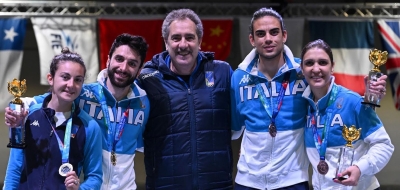 Le Marche del Fioretto sul podio mondiale di Hong Kong