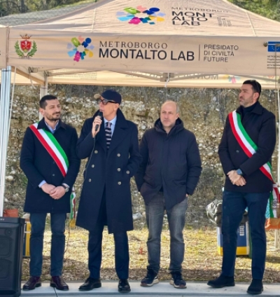 INAUGURATA LA NUOVA ELISUPERFICIE A MONTALTO DELLE MARCHE