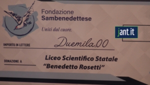 Donate risorse agli istituti scolastici del territorio dalla Fondazione Sambenedettese