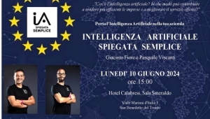 Agenti FNAARC del Piceno: luned&igrave; 10 giugno convegno "Intelligenza Artificiale spiegata semplice"