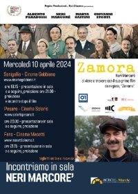 Neri Marcor&eacute; in tour nelle Marche mercoled&igrave; 10 aprile