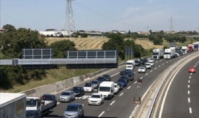 A14: ennesimo incidente nella galleria di Montesecco, 4 km di coda. Due i feriti di cui uno grave