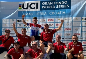 Istria Gran Fondo, la vittoria &egrave; del ciclista marchigiano Francesco Zandri