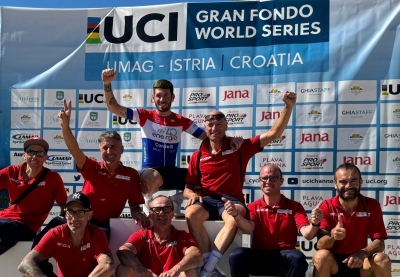 Istria Gran Fondo, la vittoria è del ciclista marchigiano Francesco Zandri