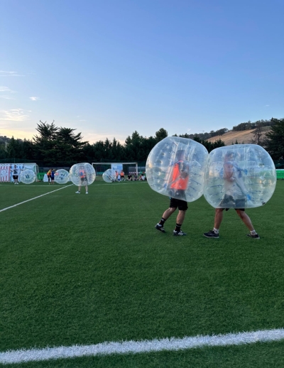 E’ in corso a Castellalto il torneo “Bubble Soccer Cup”. Un’iniziativa simpatica e molto originale organizzata da tre giovanissimi