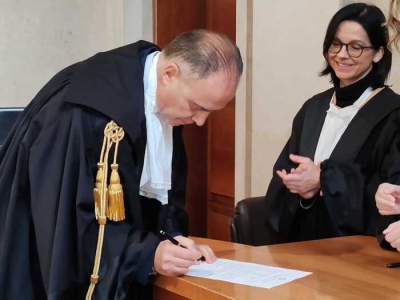 Raffaele Agostini è il nuovo presidente del Tribunale di Ascoli