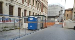 Ascoli Piceno - Smantellamento dei cantieri in centro, l'obiettivo &egrave; recuperare parcheggi