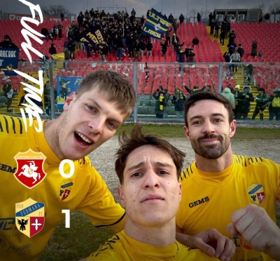 Blitz della Fermana, espugnata la tana dell’Ancona