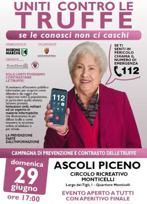 Al via "Uniti contro le truffe", la nuova campagna di prevenzione e contrasto contri i raggiri agli over 65