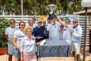 Al CT Maggioni l'8&deg; Open di Tennis a Squadre ALI (Associazione Lavoratori INTESASANPAOLO)