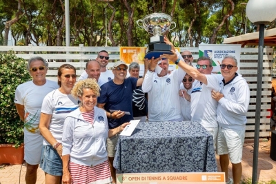 Al CT Maggioni l'8° Open di Tennis a Squadre ALI (Associazione Lavoratori INTESASANPAOLO)