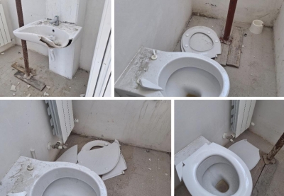 Roccafluvione - Vandali alla bocciofila, distrutti i bagni