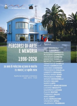 La Palazzina Azzurra festeggia 30 anni di mostre