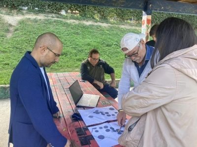 Folignano - Parco inclusivo al Baden Powell: sopralluogo del Comune