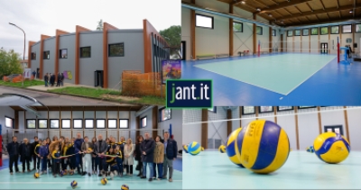 Inaugurato il nuovo Palavolley, campo omologato per la Serie B Il sindaco Fioravanti e l'assessore Stallone: "Lo sport unisce, educa e fa crescere, ecco una struttura che guarda ai giovani e al futuro"