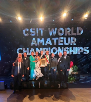 Comunanza - Il borgo piceno sul tetto del mondo: Emanuele Massacci campione di danza sportiva