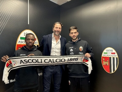 Ascoli Calcio - Sforzini presenta Odjer e Baldassin: 