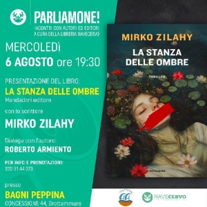 Presentazione del libro "LA STANZA DELLE OMBRE" con lo scrittore MIRKO ZILAHY