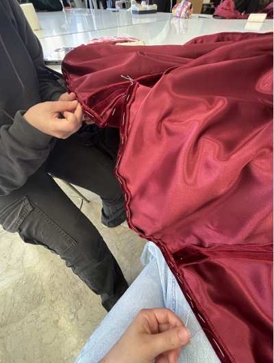 GLI STUDENTI DELL’IPSIA “SACCONI” CREANO UN ABITO STORICO PER LA QUINTANA: UN PROGETTO DI FORMAZIONE E TRADIZIONE