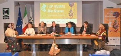 Presentato a Palazzo Raffaello, sede della Regione Marche, la 29&deg; FESTA NAZIONALE DELLA BEFANA