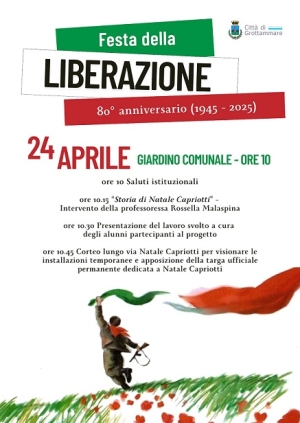 80&deg; Liberazione, la Citt&agrave; ricorda il partigiano Natale Capriotti