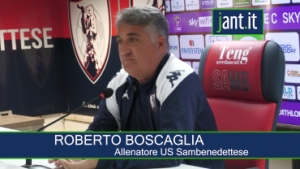 Intervista a mister Roberto Boscaglia per il pre partita di Ternana vs US Sambenedettese