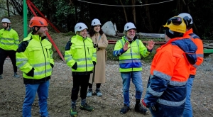 Ascoli Piceno - Ponte sul Tronto, sopralluogo di sindaco e assessore nel maxi cantiere