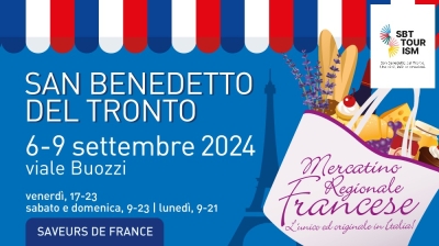 Torna a San Benedetto il Mercatino Regionale Francese con i suoi profumi, sapori e colori d’oltralpe