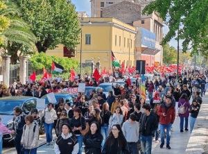 'Siamo Flotilla, stop genocidio', migliaia in corteo ad Ascoli Piceno