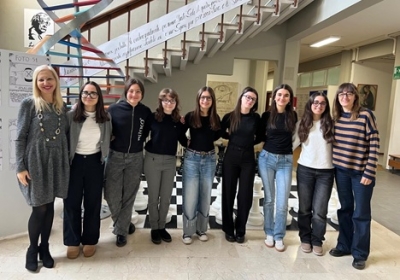 Il team femminile di Matematica Olimpica del Liceo Rosetti in finale nazionale