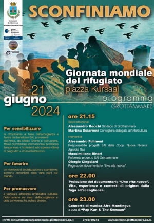 GIORNATA MONDIALE DEL RIFUGIATO:  &ldquo;A new life&rdquo;, l&rsquo;accoglienza locale in un film doc