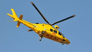 Un operaio investito in un cantiere sulla A14, soccorso da eliambulanza
